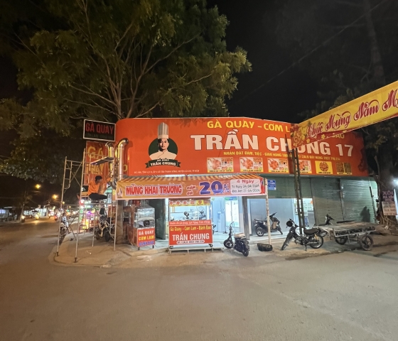 bảng hiệu gà quay bánh bao cơm lam TRẦN TRUNG bảng hiệu gà quay bánh bao cơm lam TRẦN TRUNG