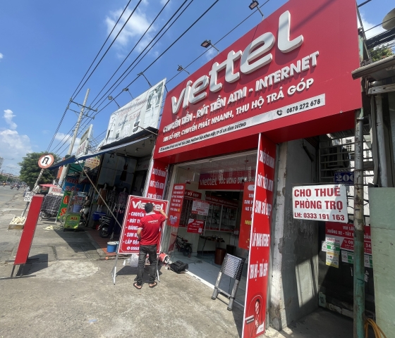 BẢNG HIỆU CỬA HÀNG VIETTEL TẠI BÌNH DƯƠNG BẢNG HIỆU CỬA HÀNG VIETTEL TẠI BÌNH DƯƠNG